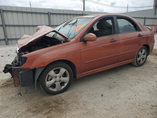 KIA SPECTRA EX 2008 with VIN KNAFE121885021116 - Photo from auction