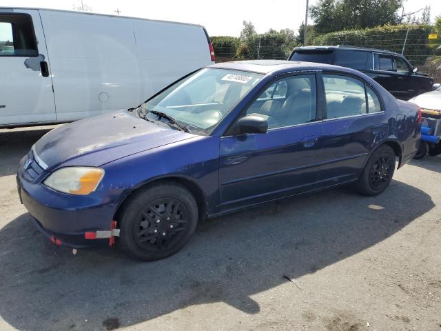 HONDA CIVIC EX 2002 with VIN JHMES26702S002207 - Photo from auction
