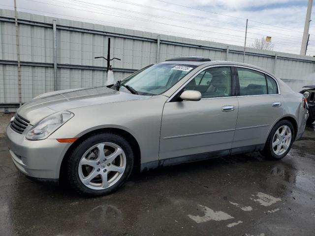 INFINITI G35 2003 with VIN JNKCV51E53M306676 - Photo from auction