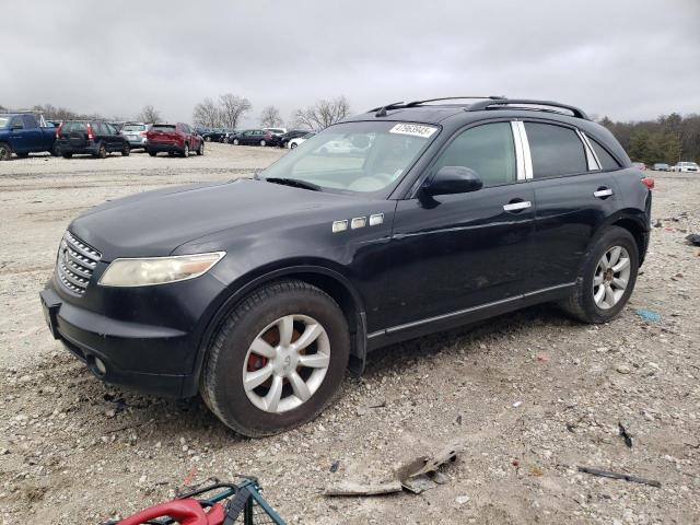 INFINITI FX35 2005 with VIN JNRAS08W15X221435 - Photo from auction