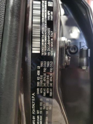 Photo 14 from auction – 2017 JEEP RENEGADE S with VIN ZACCJBAB1HPG35272
