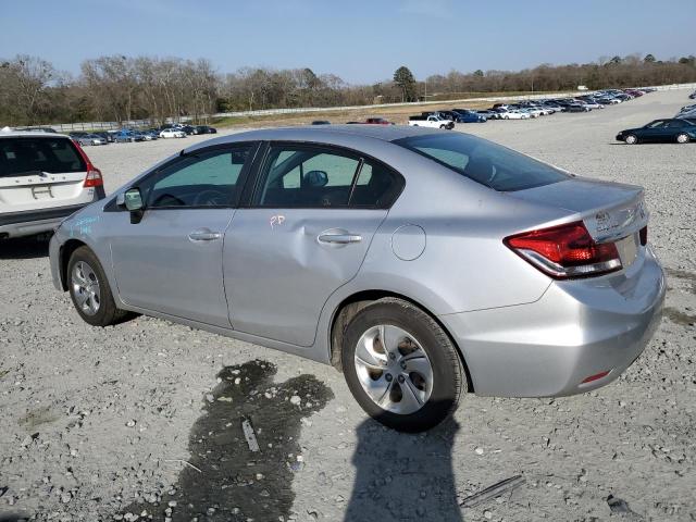 Photo 2 from auction – 2013 HONDA CIVIC LX with VIN 19XFB2F54DE056314