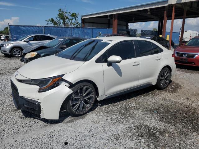 TOYOTA COROLLA SE 2021 with VIN 5YFS4MCE6MP092805 - Photo from auction