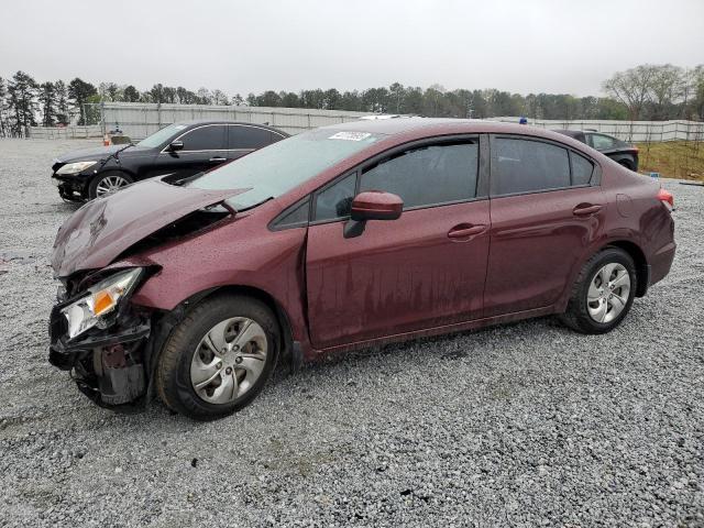 HONDA CIVIC LX 2014 with VIN 19XFB2F59EE034939 - Photo from auction