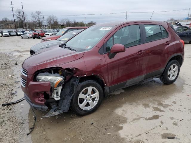 CHEVROLET TRAX LS 2016 with VIN 3GNCJNSB7GL119478 - Photo from auction