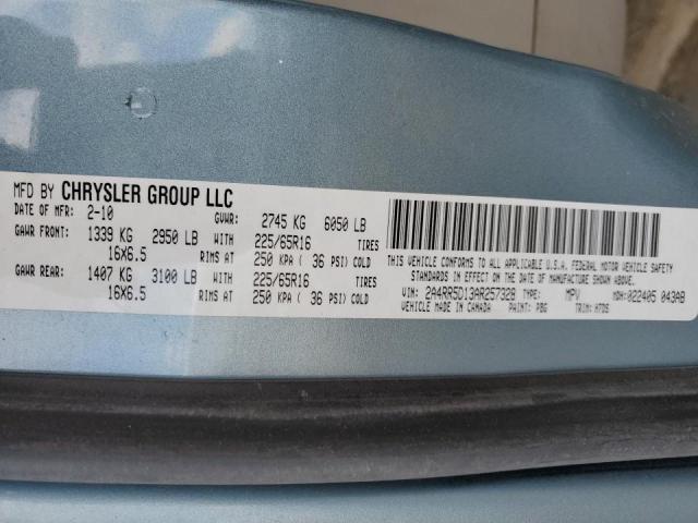 Photo 14 from auction – 2010 CHRYSLER TOWN & COU with VIN 2A4RR5D13AR257328