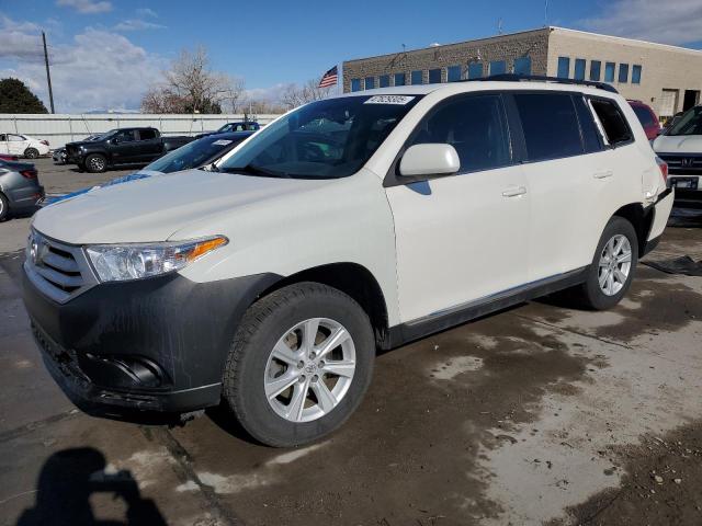 TOYOTA HIGHLANDER 2013 with VIN 5TDBK3EH7DS273653 - Photo from auction