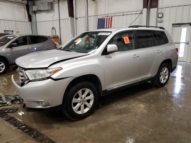 TOYOTA HIGHLANDER 2012 with VIN 5TDBK3EH9CS142481 - Photo from auction