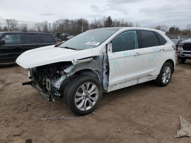 FORD EDGE TITAN 2021 with VIN 2FMPK4K97MBA21357 - Photo from auction