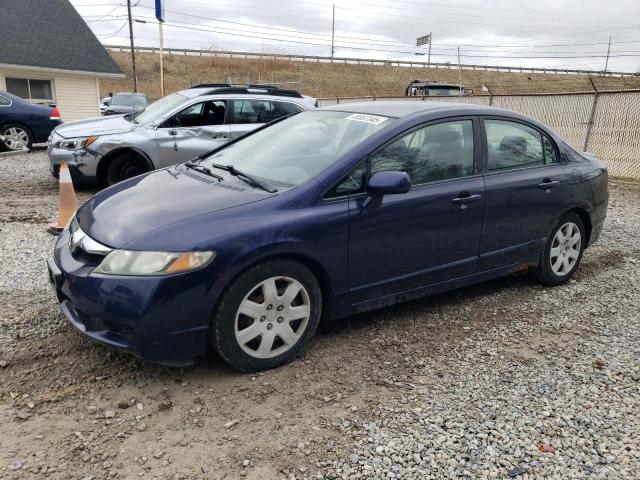 HONDA CIVIC LX 2009 with VIN 19XFA16599E010384 - Photo from auction