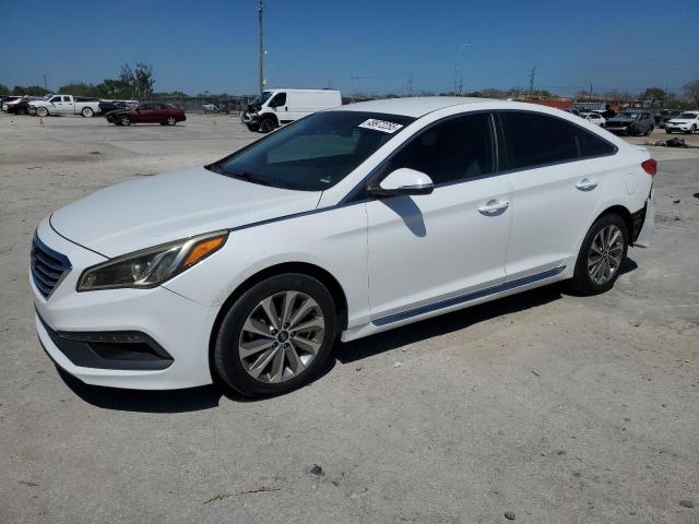 HYUNDAI SONATA SPO 2017 with VIN 5NPE34AF4HH566720 - Photo from auction