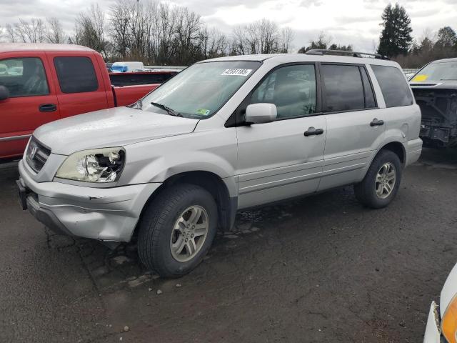 HONDA PILOT EX 2004 with VIN 2HKYF18414H590474 - Photo from auction