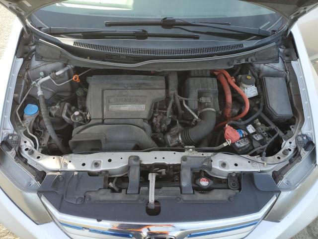 Photo 11 from auction – 2012 HONDA CIVIC HYBR with VIN JHMFB4F2XCS010272