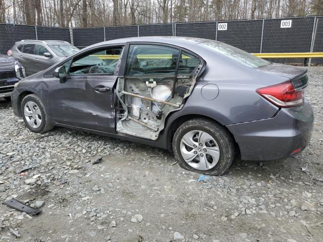 Photo 2 from auction – 2015 HONDA CIVIC LX with VIN 19XFB2F51FE271748