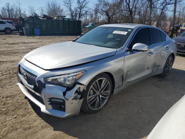 INFINITI Q50 BASE 2015 with VIN JN1BV7AP0FM356192 - Photo from auction
