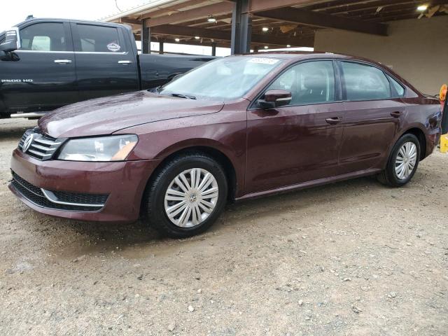 VOLKSWAGEN PASSAT S 2014 with VIN 1VWAP7A30EC001976 - Photo from auction