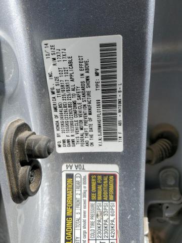 Photo 14 from auction – 2015 HONDA CR-V EX with VIN 5J6RM4H51FL010699
