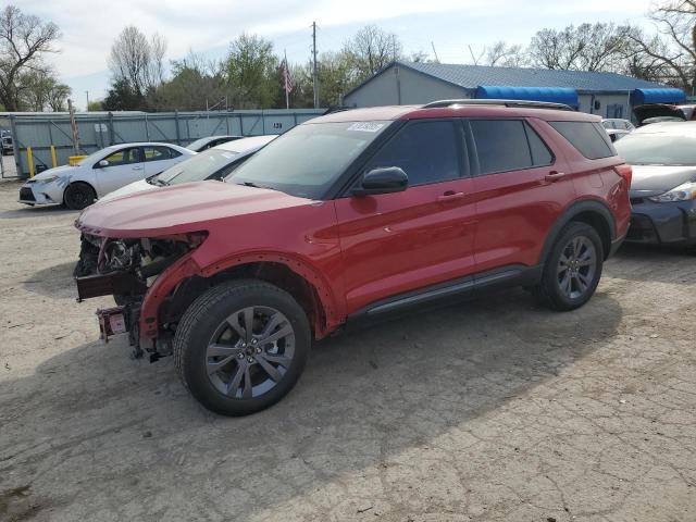 FORD EXPLORER X 2023 with VIN 1FMSK8DH6PGA38203 - Photo from auction
