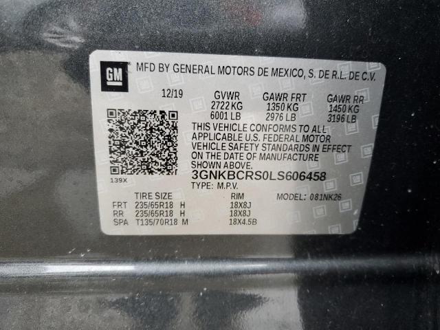Photo 14 from auction – 2020 CHEVROLET BLAZER 2LT with VIN 3GNKBCRS0LS606458