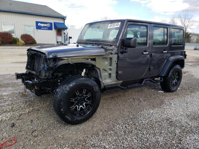 JEEP WRANGLER U 2018 with VIN 1C4BJWDG8JL814090 - Photo from auction