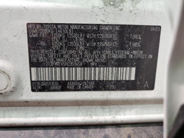 Снимка 14 от търг – 2023 TOYOTA RAV4 LE с VIN 2T3F1RFV5PC351458