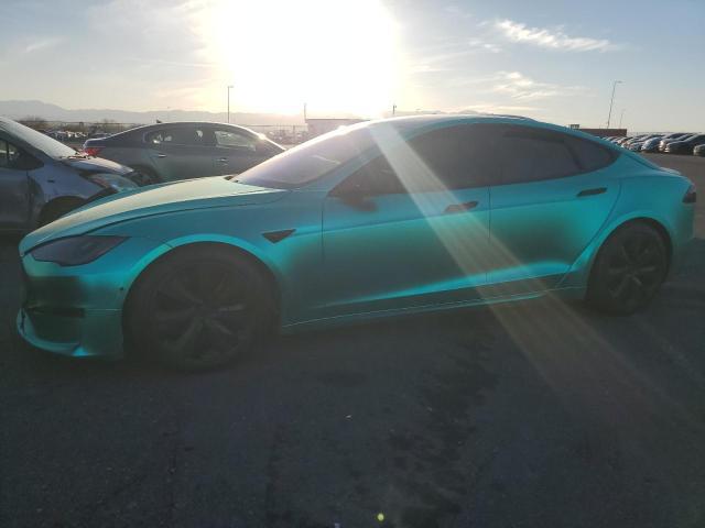 TESLA MODEL S 2021 with VIN 5YJSA1E6XMF455129 - Photo from auction