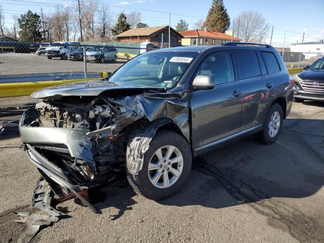 TOYOTA HIGHLANDER 2012 with VIN 5TDBK3EH6CS104237 - Photo from auction