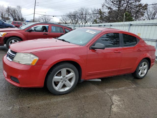 DODGE AVENGER SE 2012 with VIN 1C3CDZAB9CN167622 - Photo from auction