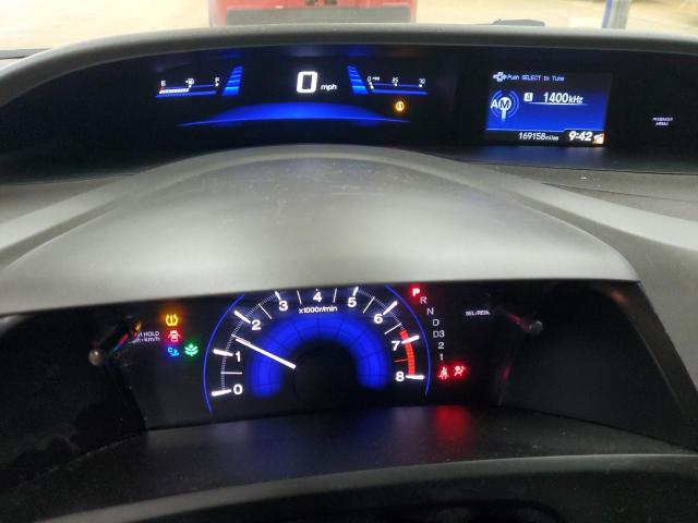Photo 9 from auction – 2012 HONDA CIVIC LX with VIN 19XFB2F55CE085352
