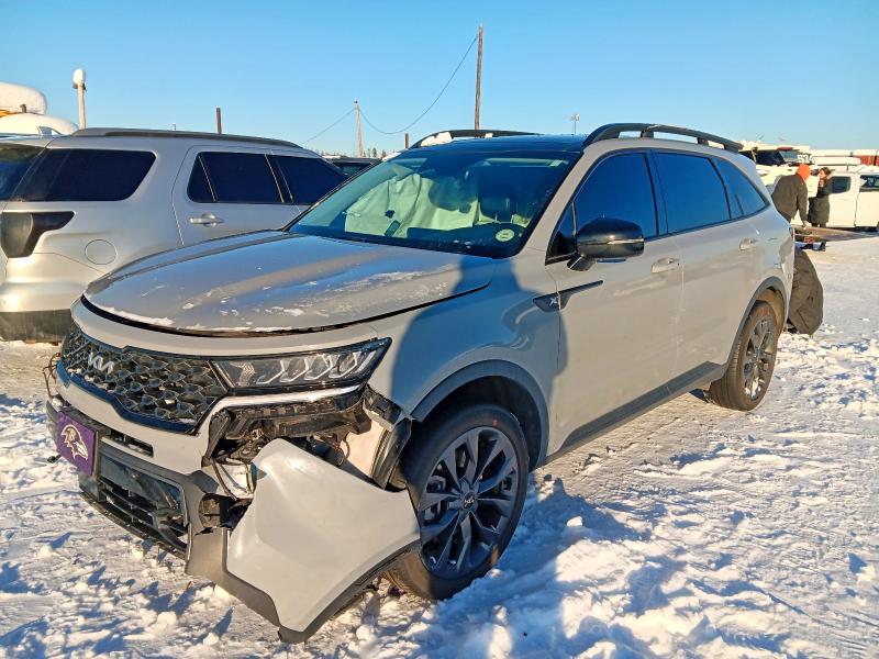 KIA SORENTO 2023 with VIN 5XYRHDLF7PG180587 - Photo from auction