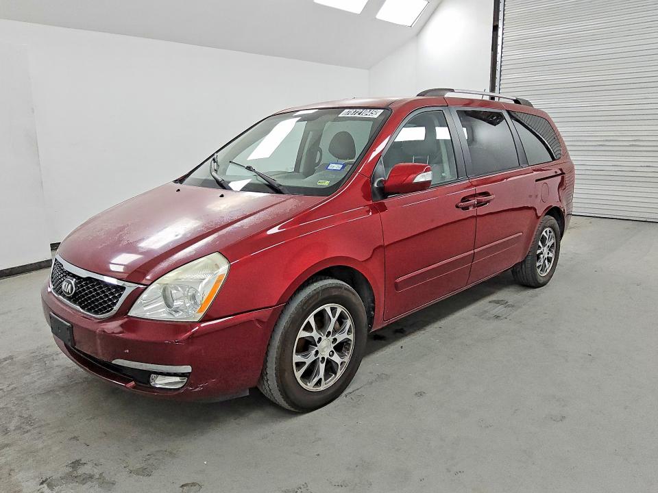 KIA SEDONA 2014 with VIN KNDMG4C71E6538711 - Photo from auction