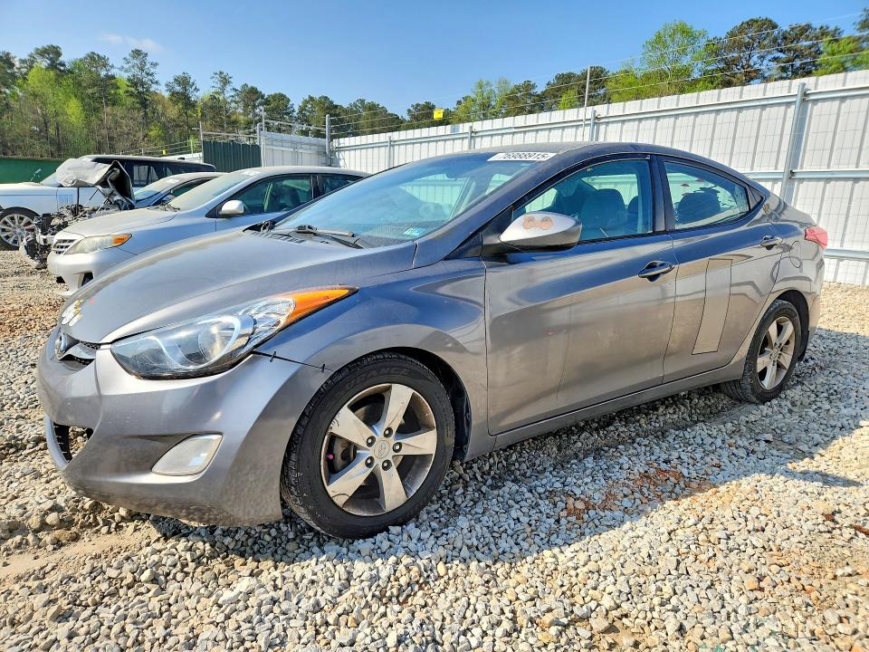 Photo 1 from auction – 2013 HYUNDAI ELANTRA with VIN 5NPDH4AE0DH293676