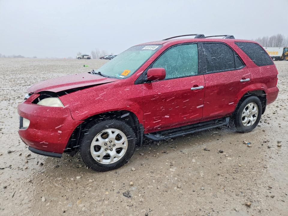 ACURA MDX 2002 with VIN 2HNYD18832H523352 - Photo from auction