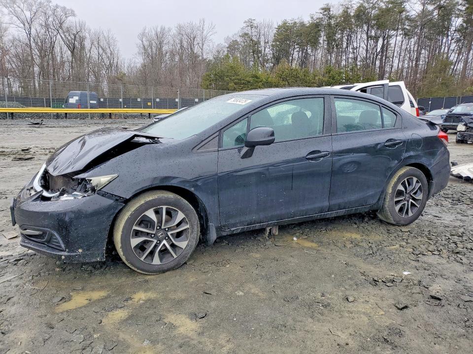 HONDA CIVIC 2013 with VIN 19XFB2F82DE075700 - Photo from auction