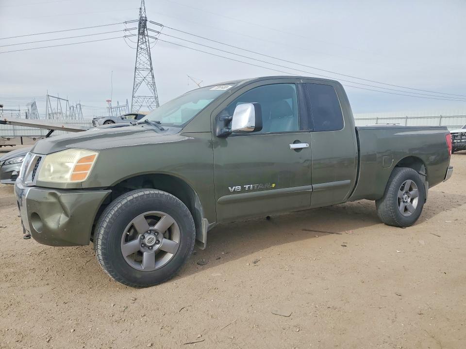 NISSAN TITAN 2005 with VIN 1N6AA06B95N525463 - Photo from auction