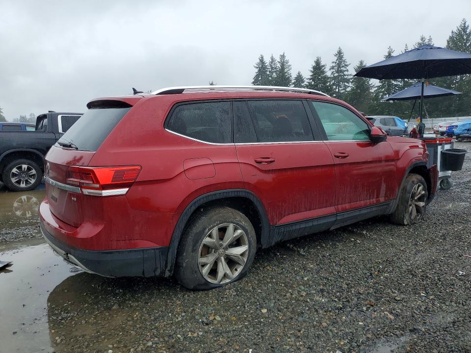 Photo 3 from auction – 2018 VOLKSWAGEN ATLAS with VIN 1V2CR2CA7JC509620