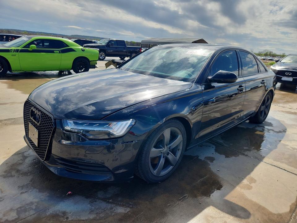 AUDI A6 2012 with VIN WAUDFAFC1CN119459 - Photo from auction
