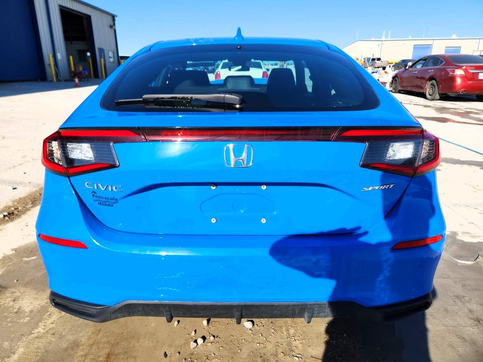 Photo 6 from auction – 2025 HONDA CIVIC with VIN 19XFL2H86SE006404