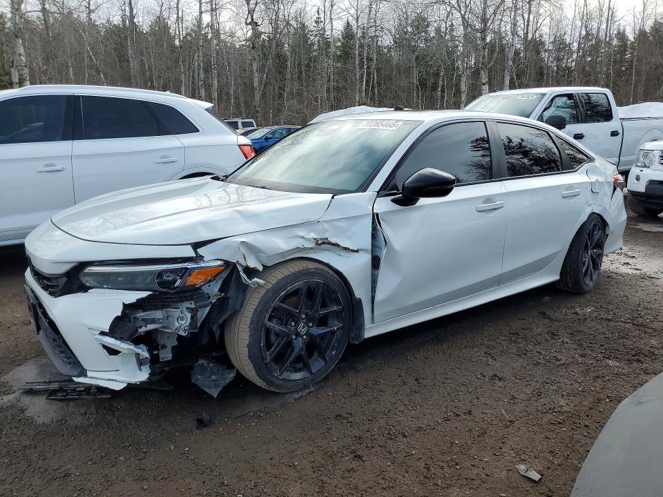 HONDA CIVIC 2022 with VIN 2HGFE2F5XNH120063 - Photo from auction