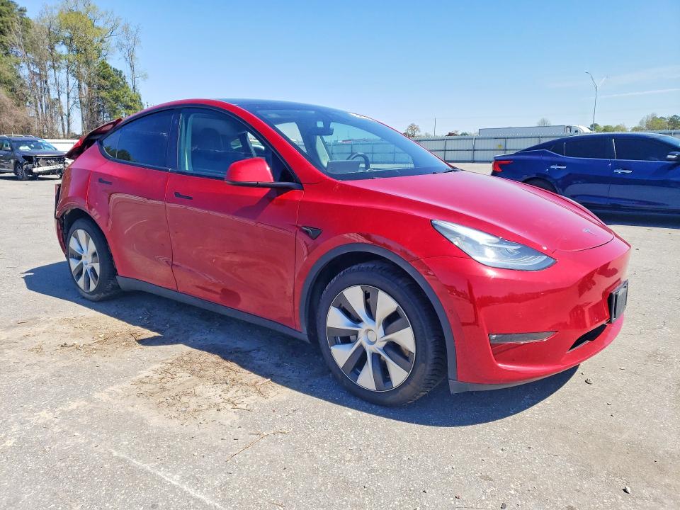 Photo 4 from auction – 2021 TESLA MODEL Y with VIN 5YJYGAEE7MF230103