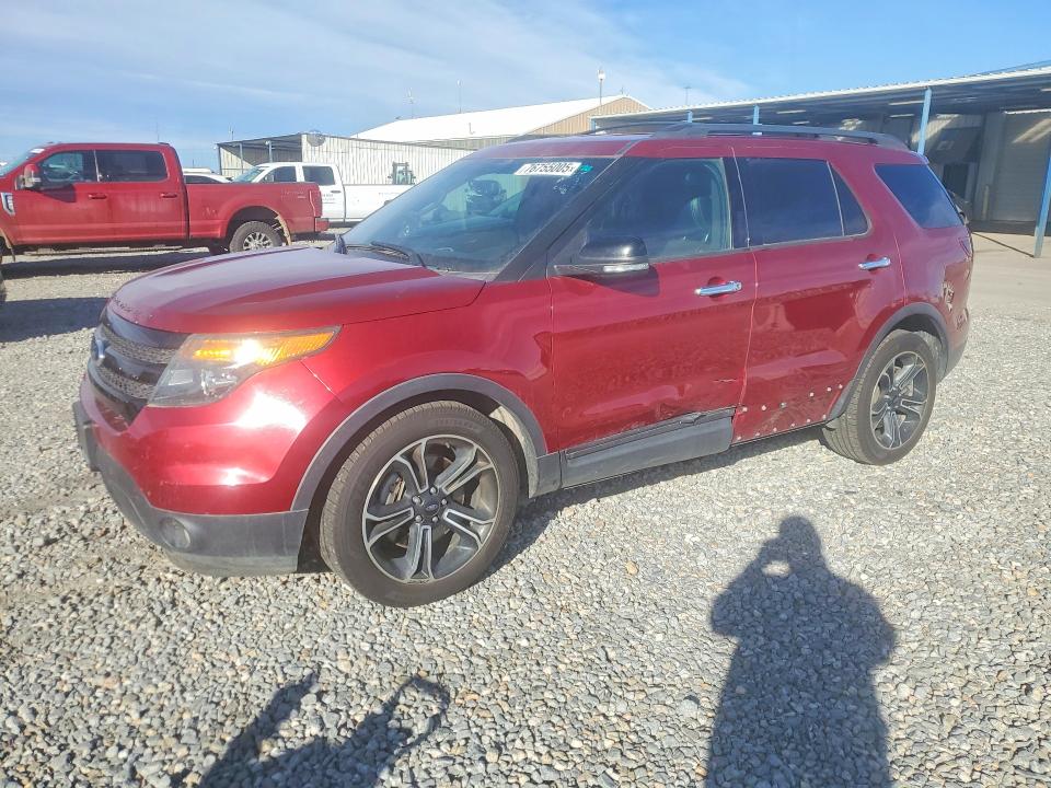 FORD EXPLORER 2014 with VIN 1FM5K8GT0EGA22752 - Photo from auction
