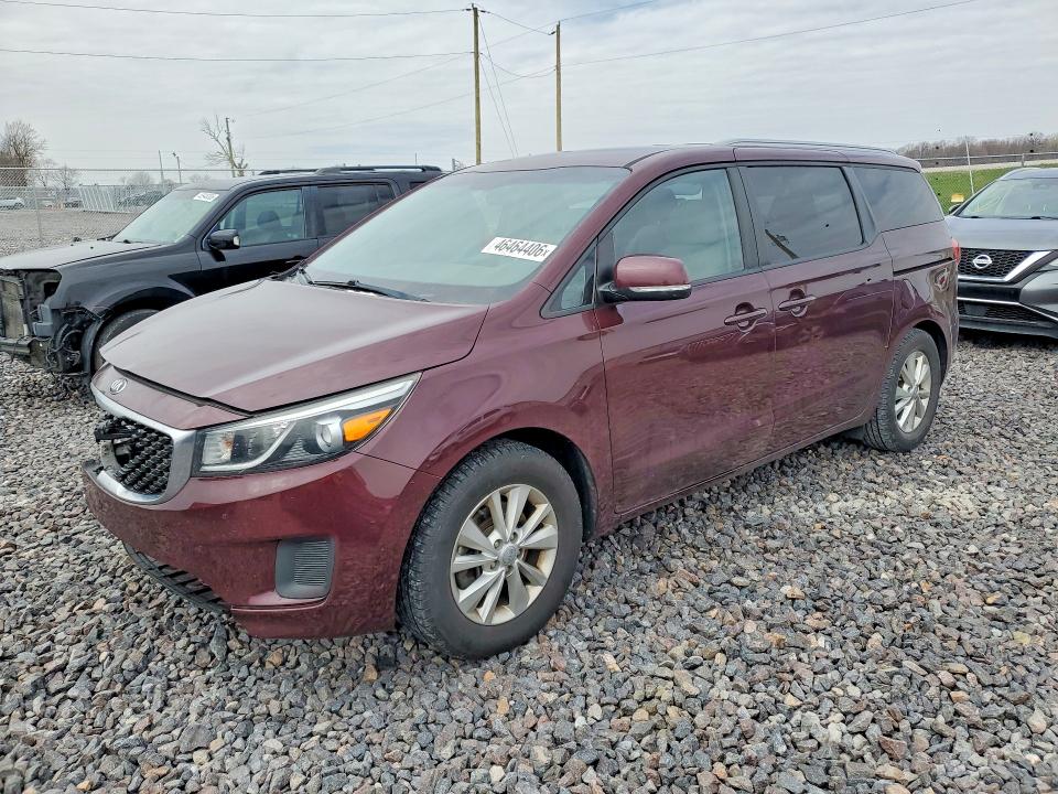 2016 KIA SEDONA - Търг №46464406