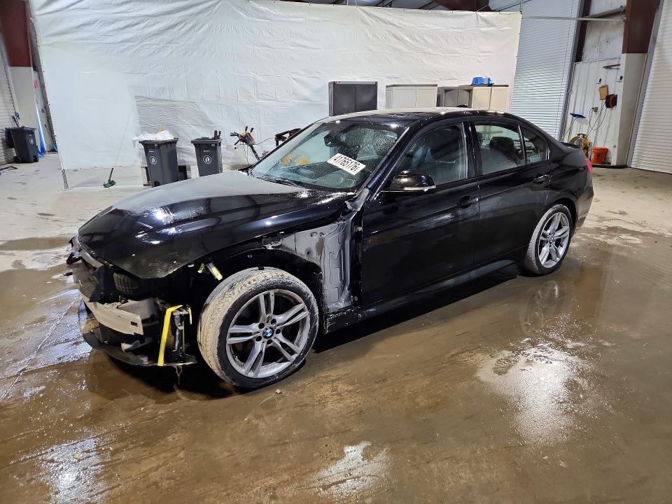 BMW 335 2014 with VIN WBA3B9G54ENR92423 - Photo from auction