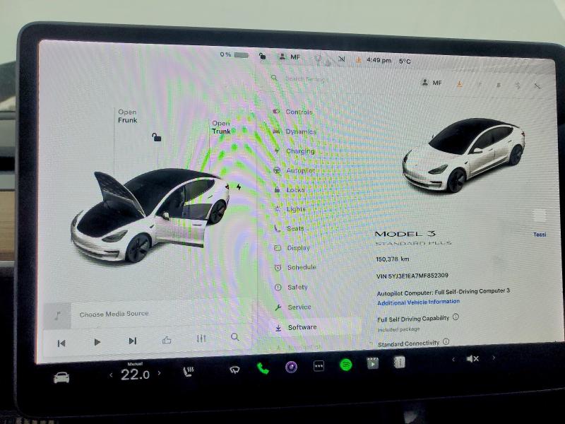 Photo 9 from auction – 2021 TESLA MODEL 3 with VIN 5YJ3E1EA7MF852309