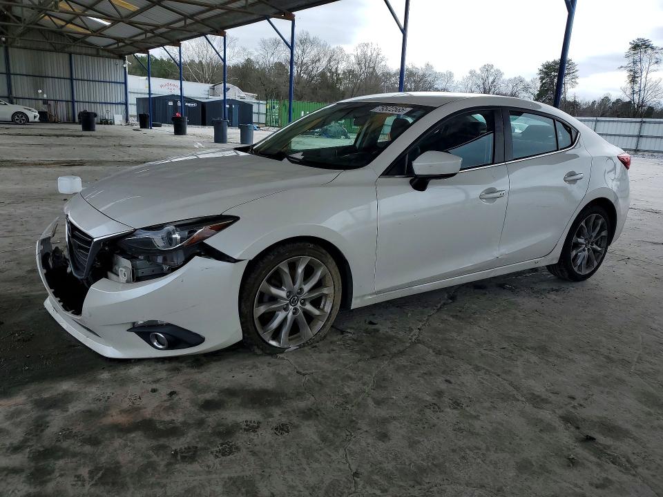 MAZDA 3 2014 with VIN JM1BM1V32E1199236 - Photo from auction