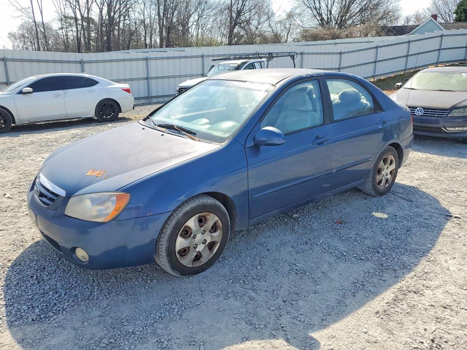 KIA SPECTRA 2005 with VIN KNAFE121855109028 - Photo from auction