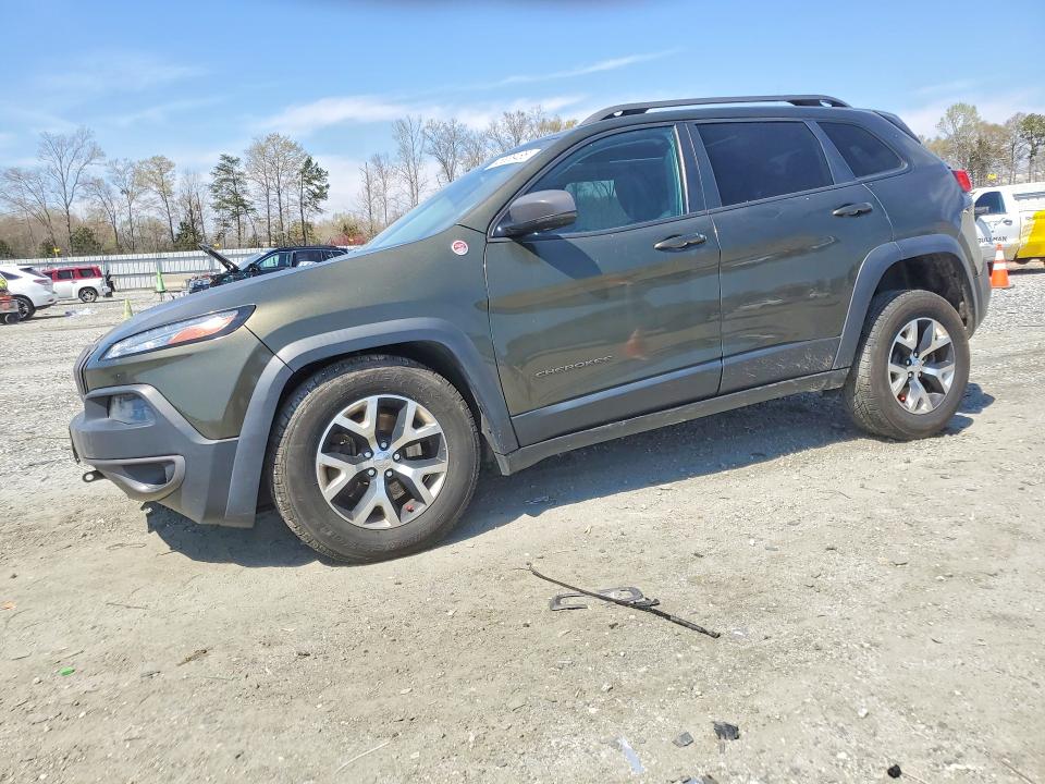 JEEP CHEROKEE 2016 with VIN 1C4PJMBS2GW124313 - Photo from auction