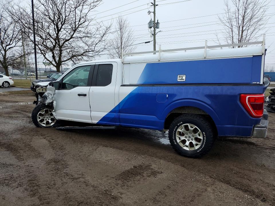 Photo 2 from auction – 2021 FORD F150 with VIN 1FTFX1E53MKE02380