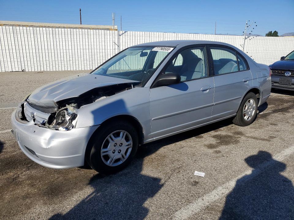 HONDA CIVIC 2002 with VIN 2HGES16542H550830 - Photo from auction