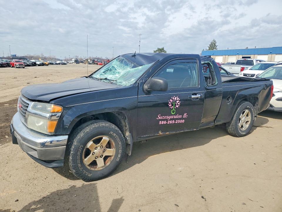 GMC CANYON 2011 with VIN 1GTE5MF96B8102153 - Photo from auction